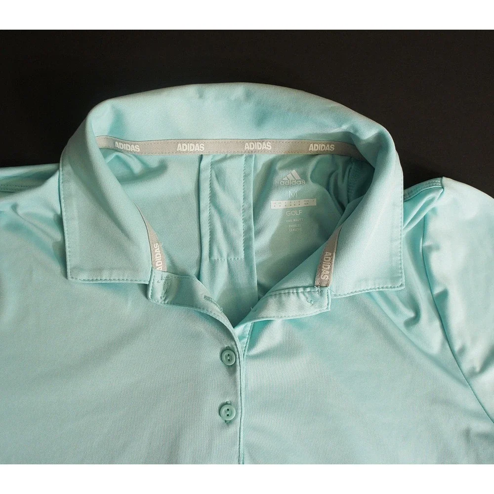 Adidas Men's Adi Performance Heather Golf Polo Size M